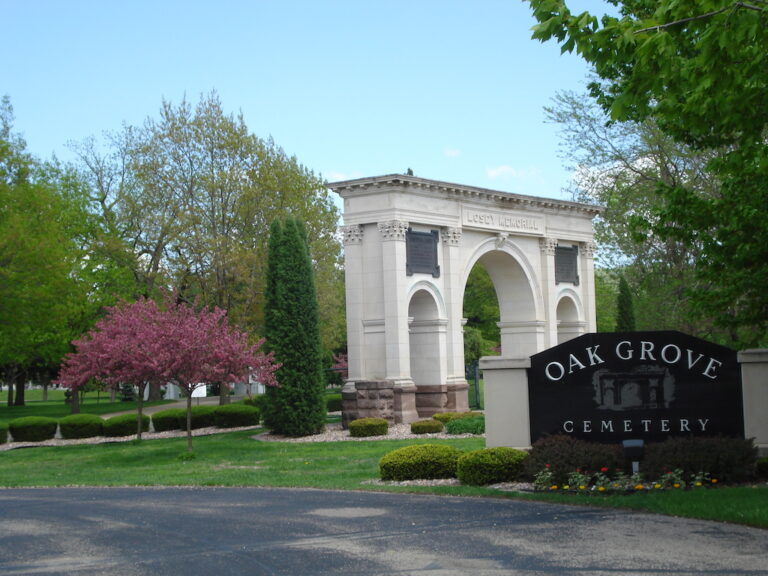 1. Losey Memorial Arch Oak Grove Cemetery